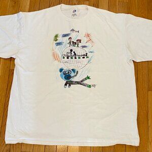 Charity Event Tee Shirt - 100% Cotton - Men's Sz XXL - Designs on front and back